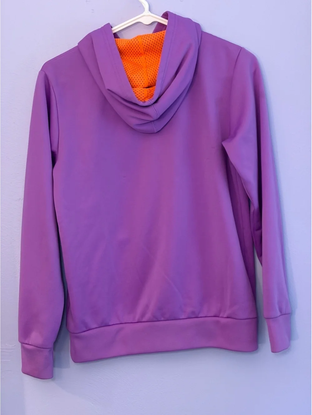 Nike Purple Pullover Hoodie with Colorful Logo XL
